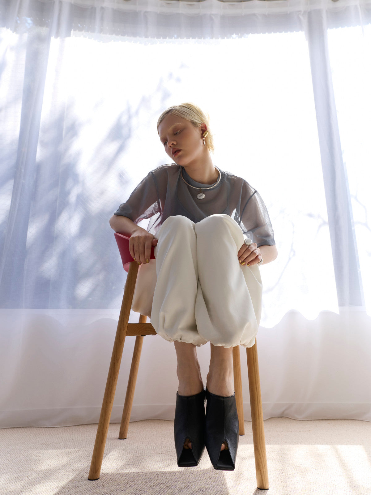 555031 スクエア・カットミュール