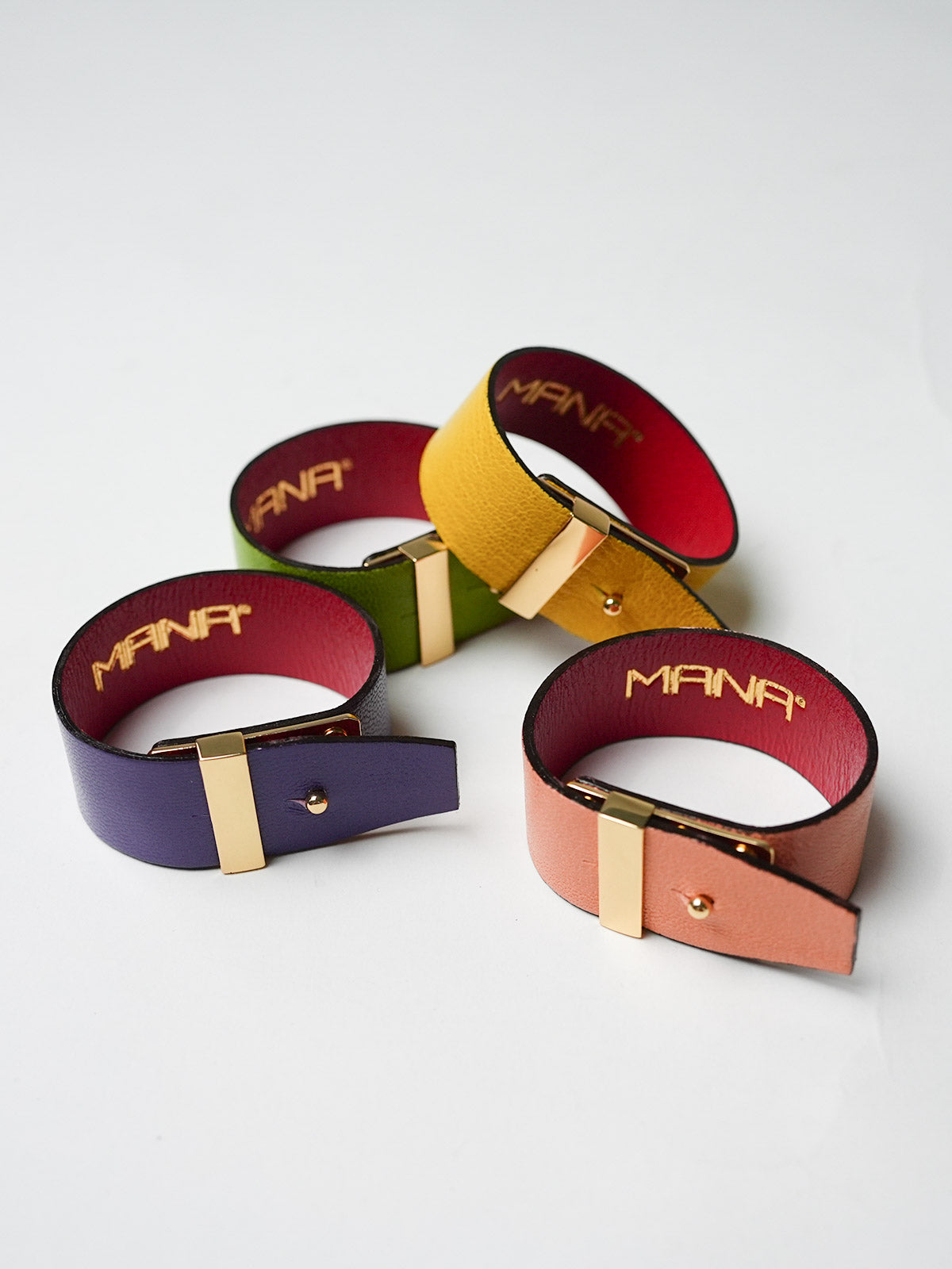 510025 Slim leather bangles