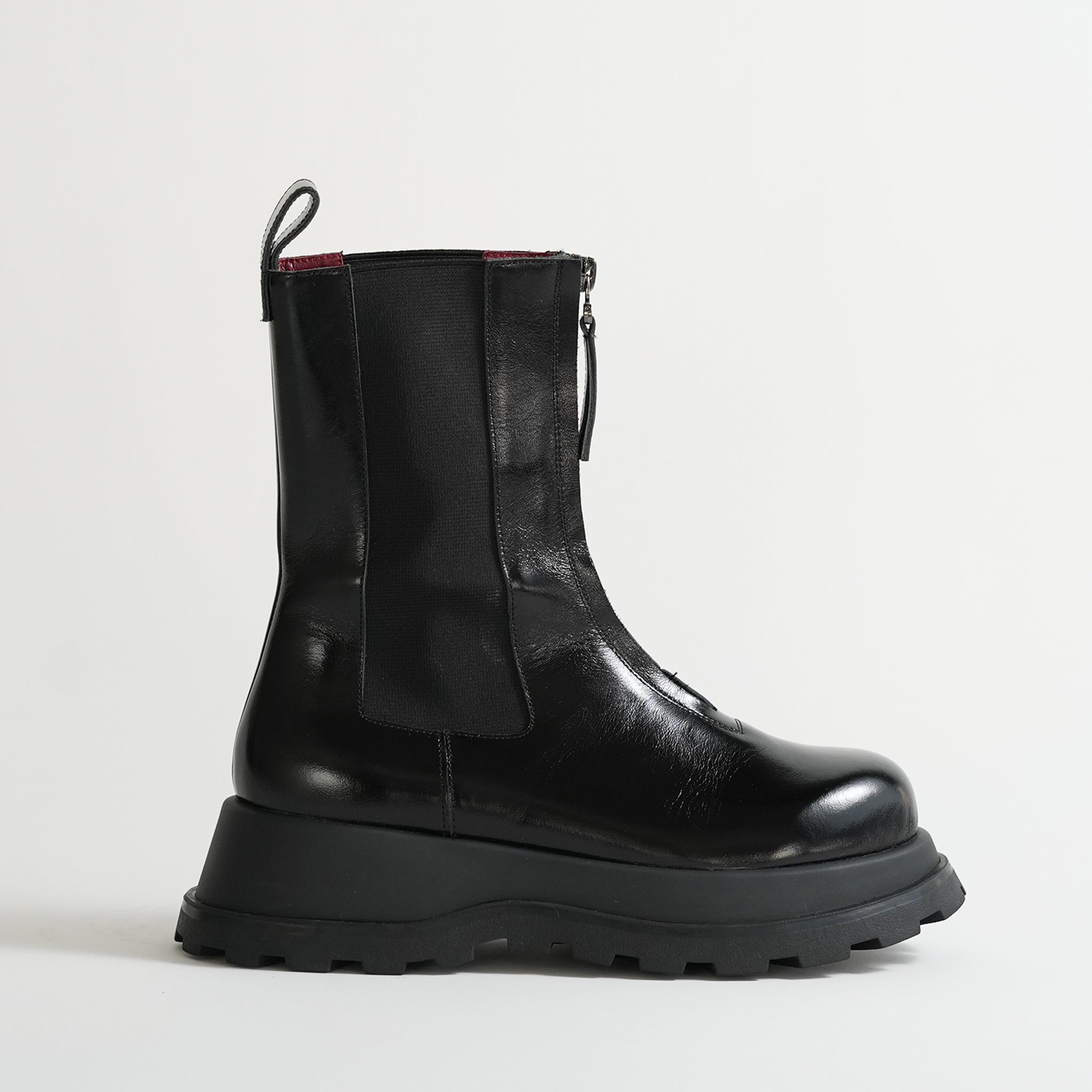 527052 Volume sole side gore boots