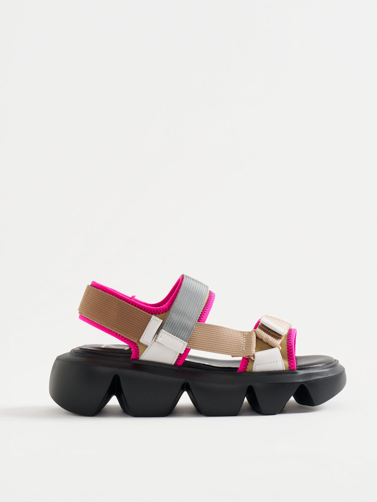 532165 カラーベルクロサンダル