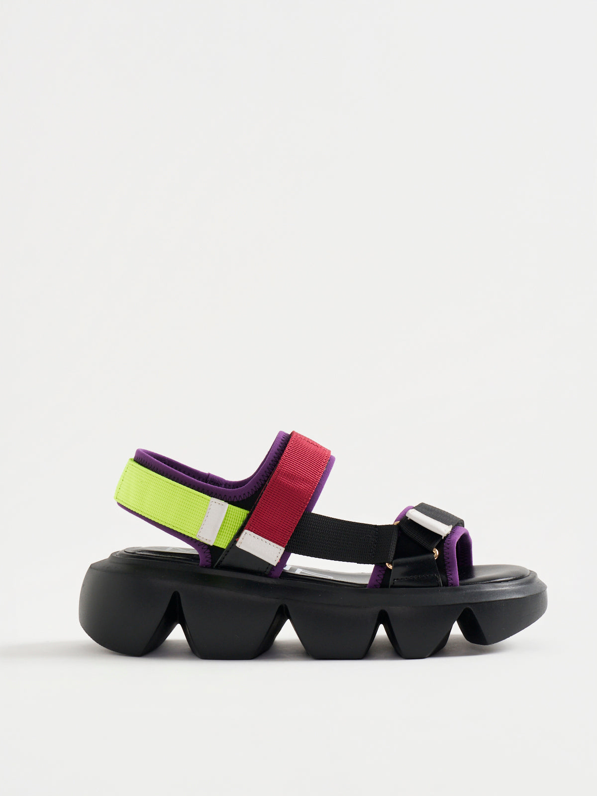 532165 カラーベルクロサンダル