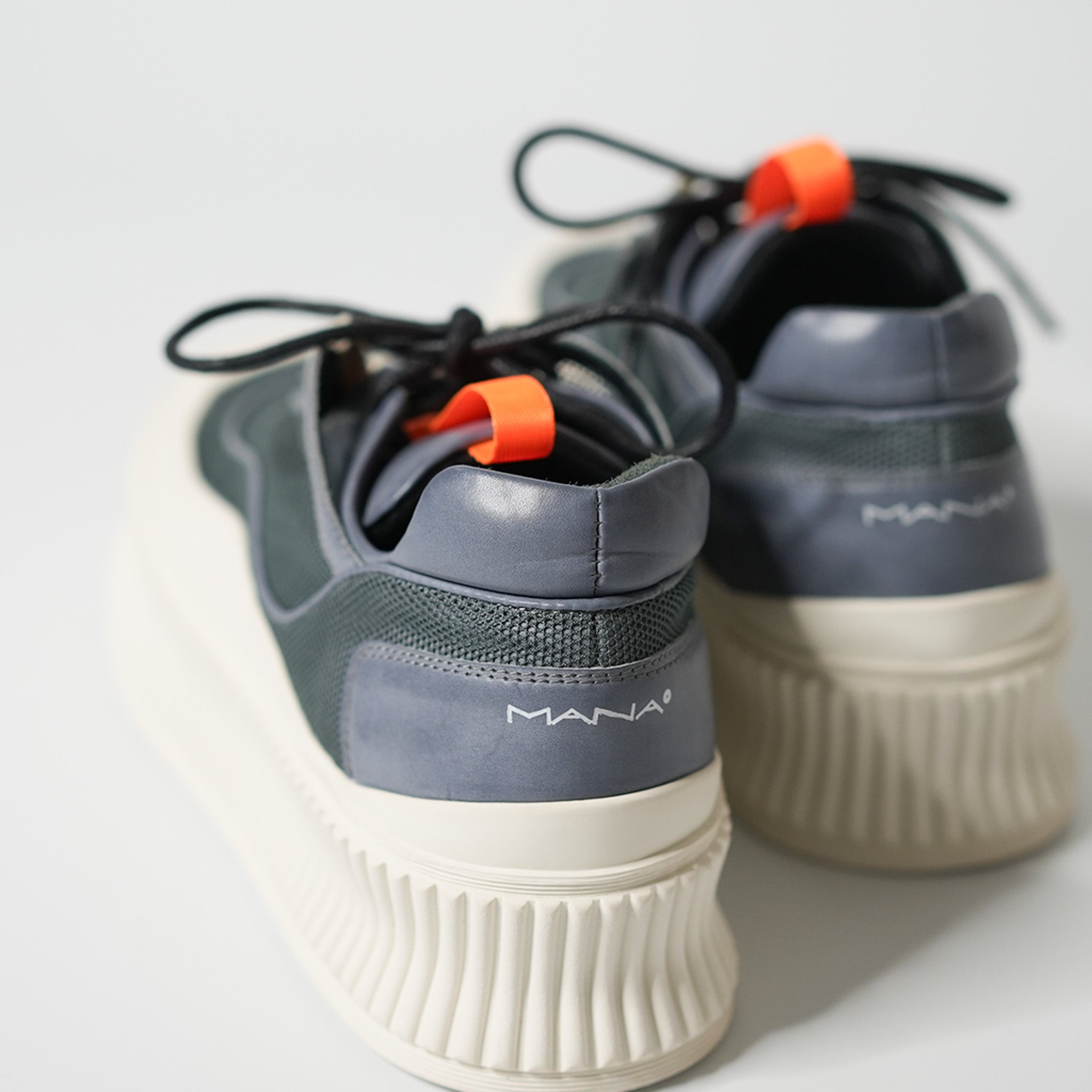 536078 & 546087 Block Shoelace Sneakers
