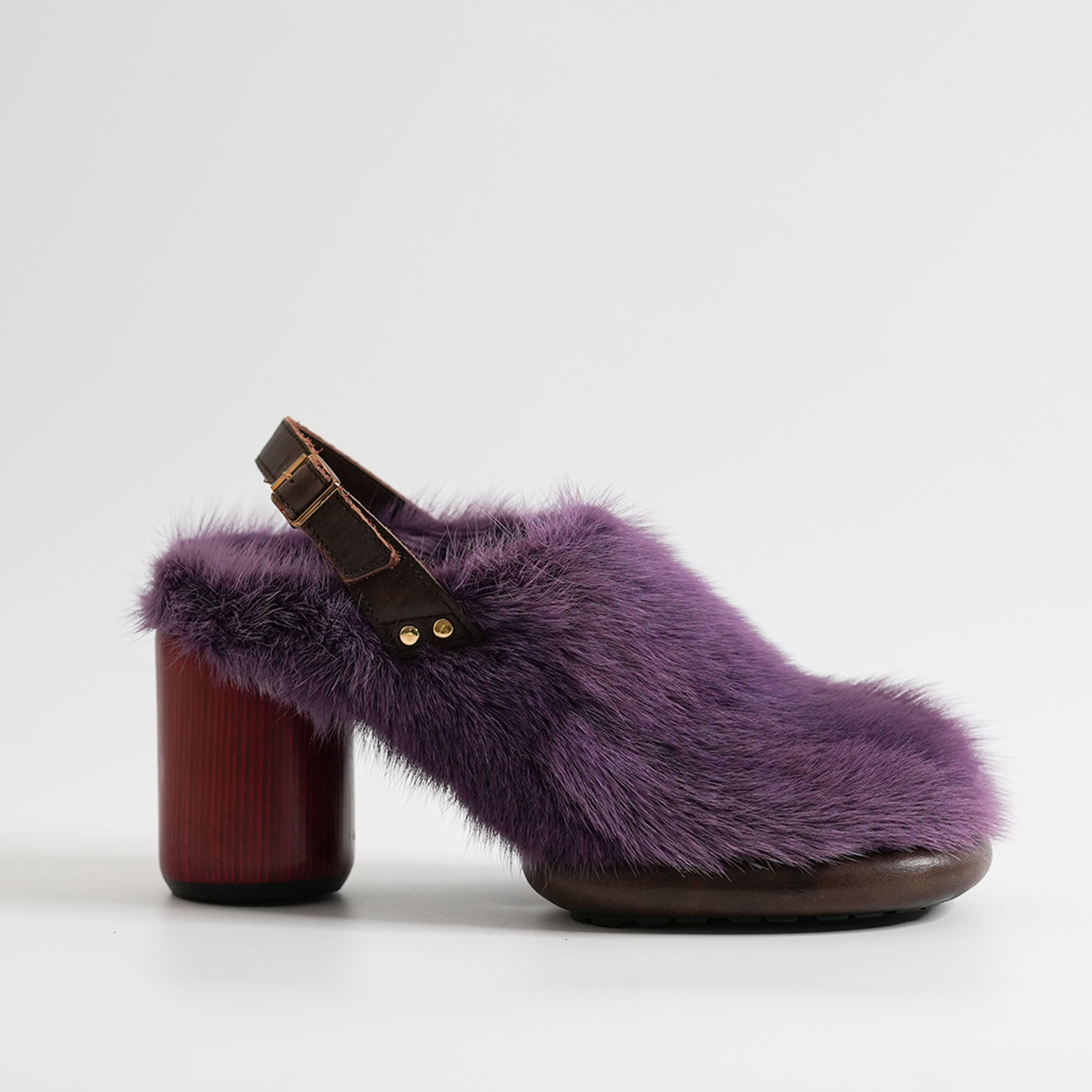 533015 ミンクファー・チューブストームバックベルト