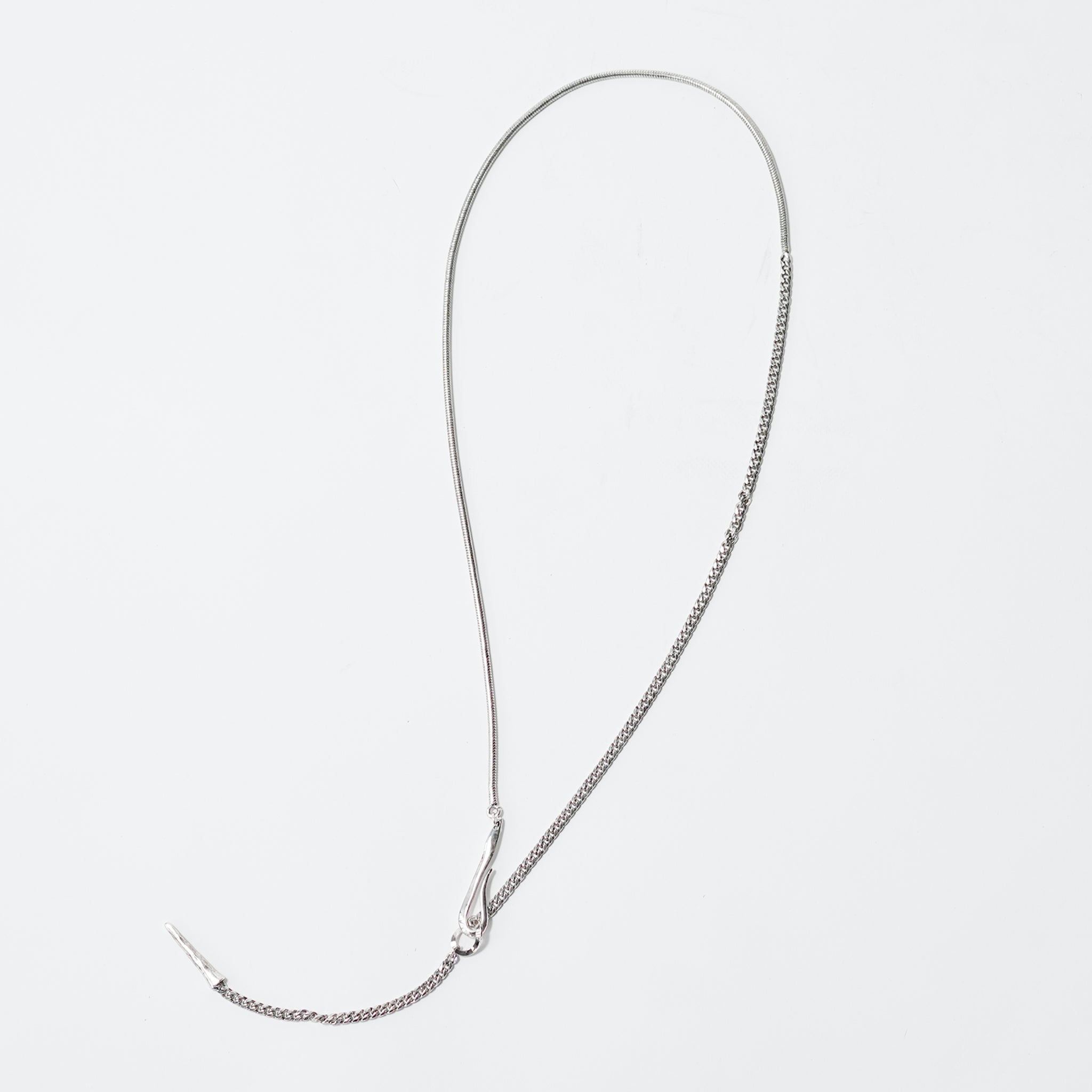 540258 Snake Separate Long Necklace