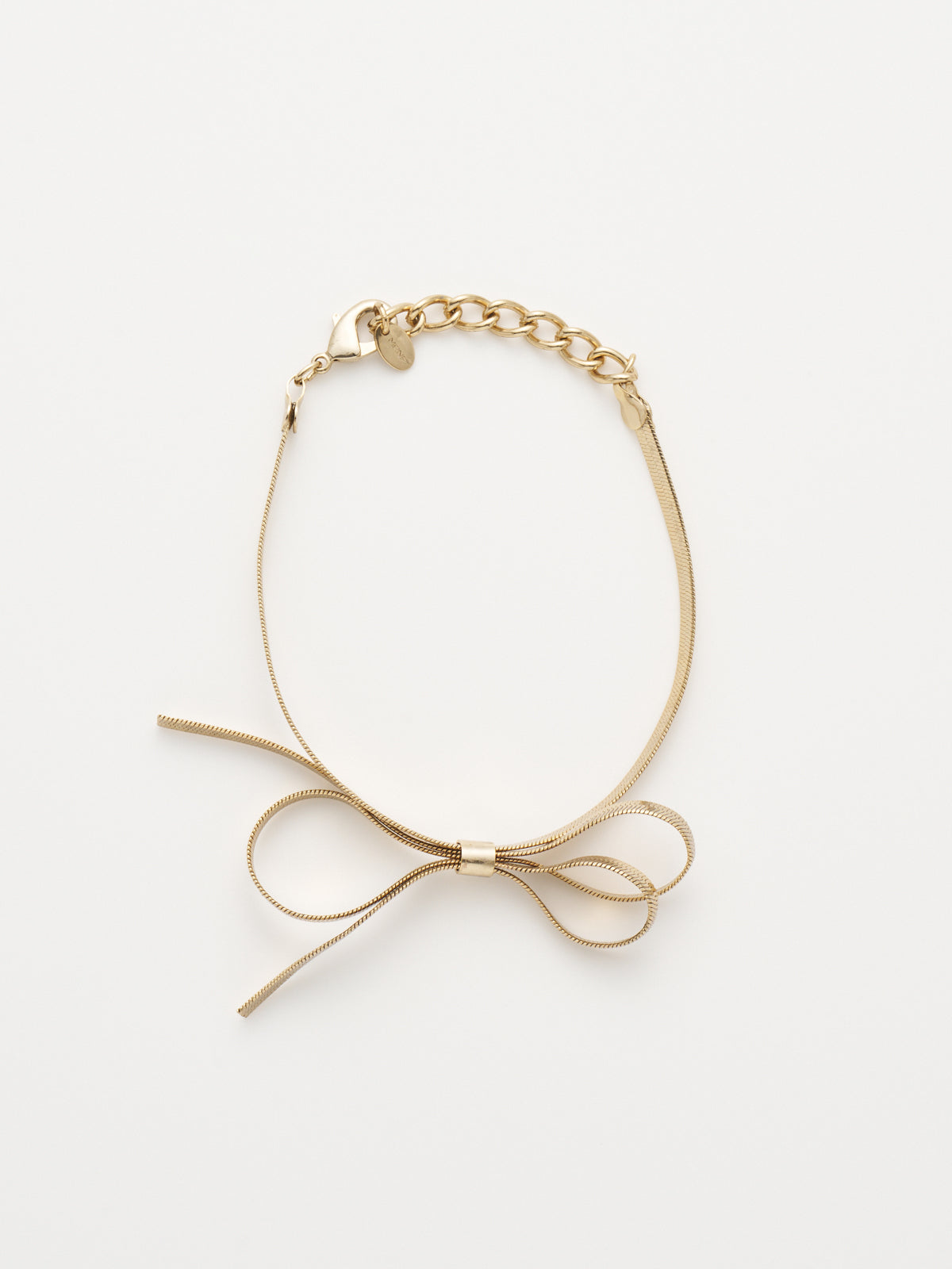 550207 metal ribbon bracelet