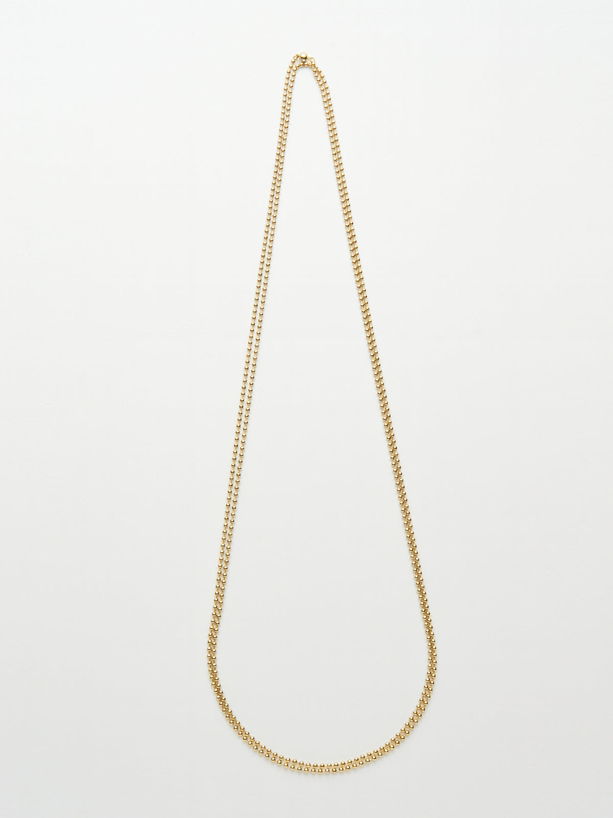 550218 ball chain long necklace