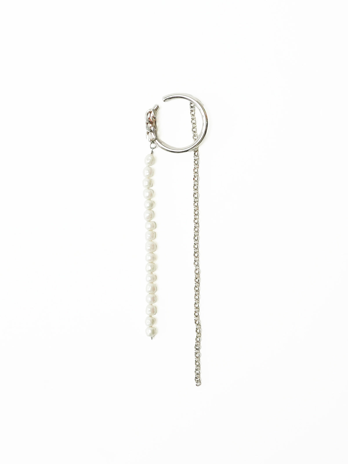 550219 droop pearl earcuff