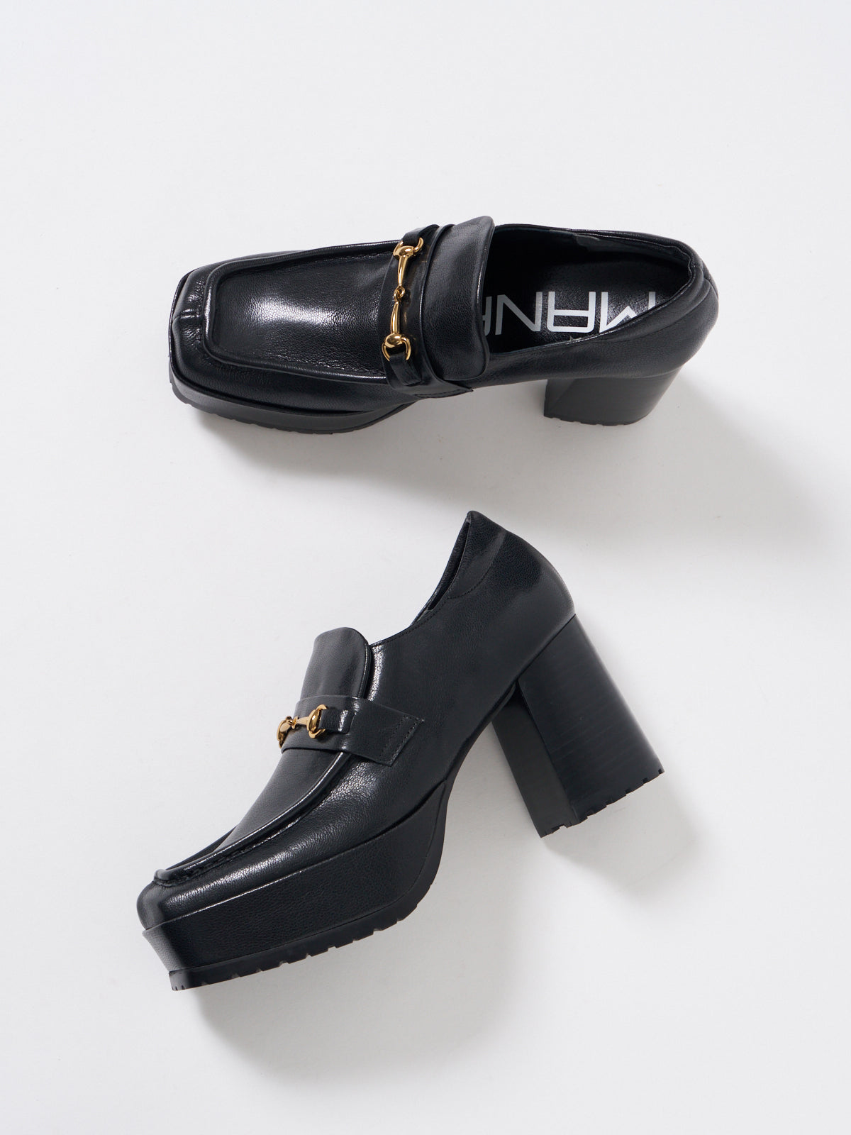 551207 Volume sole bit loafers