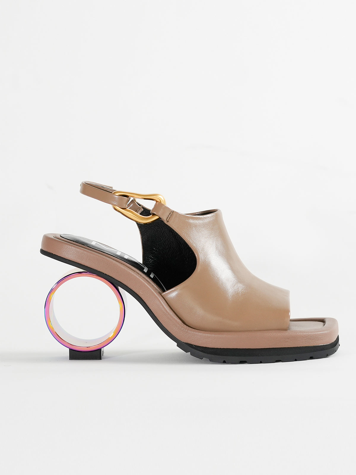 552192 Circle heel sandals