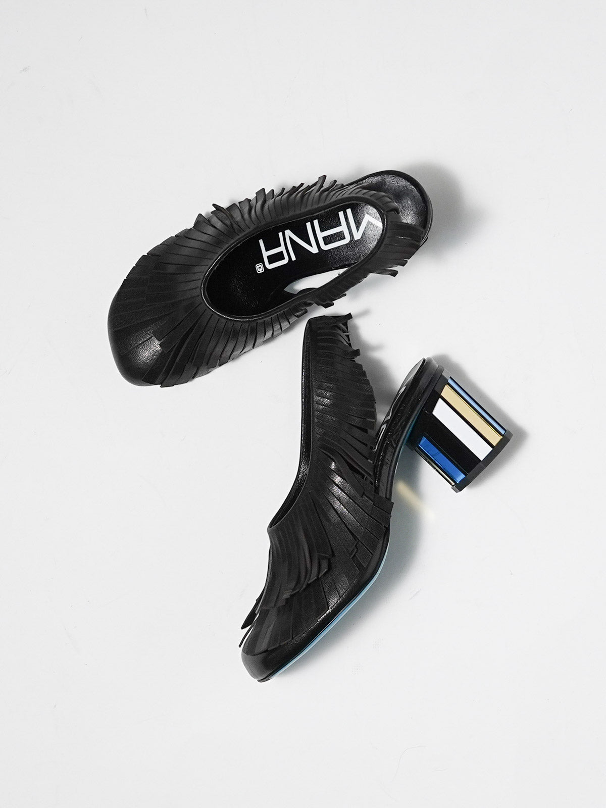 553021 ミラーヒール・フリンジバックベルト