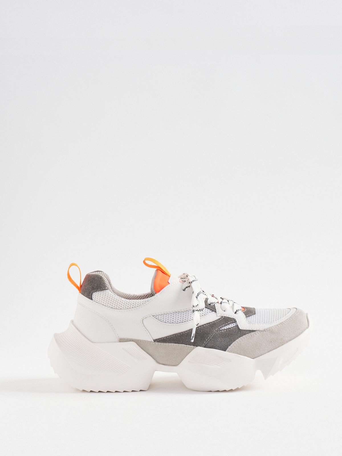 556094 Multi-material sneakers