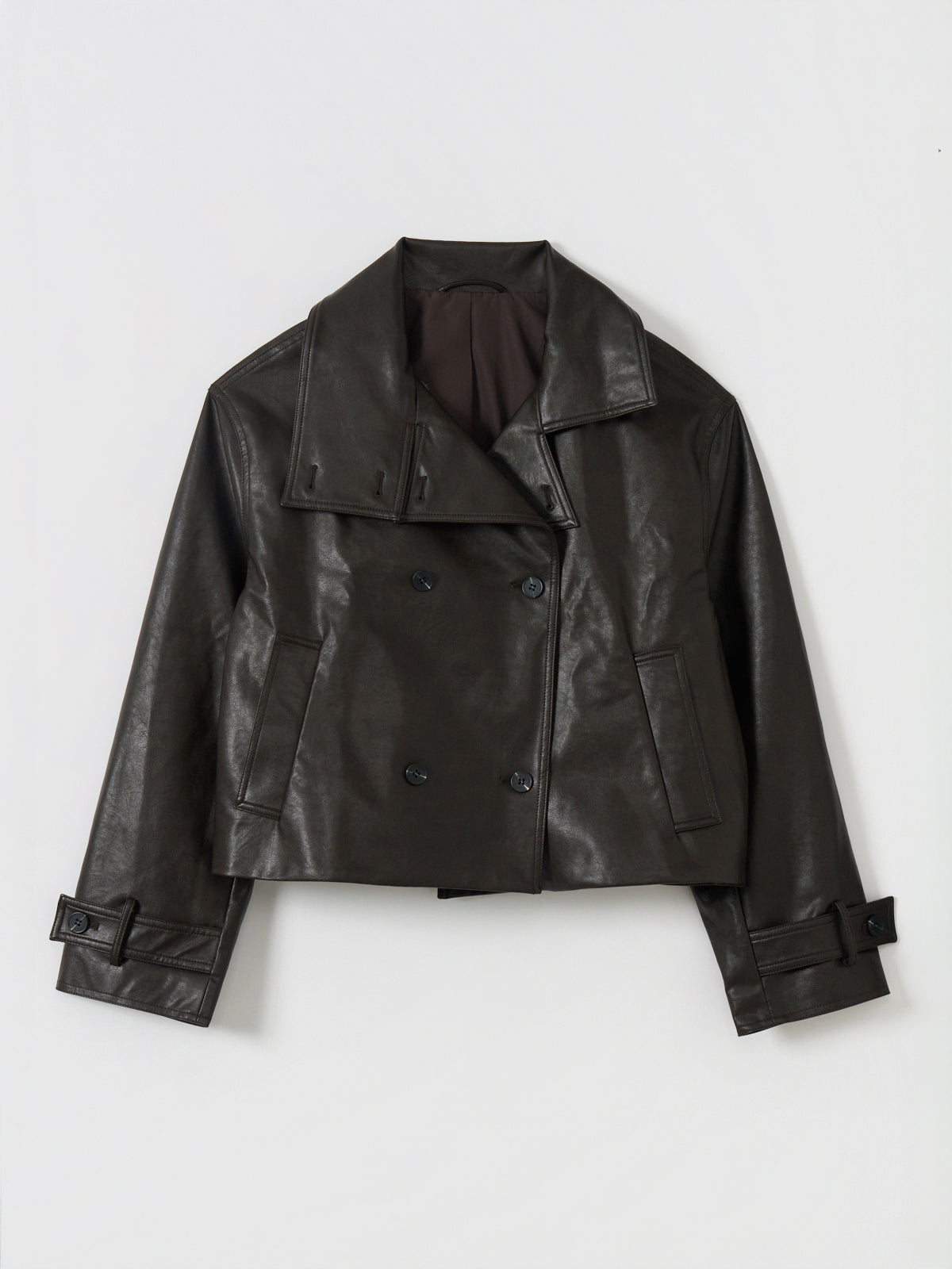 560413 faux leather jacket