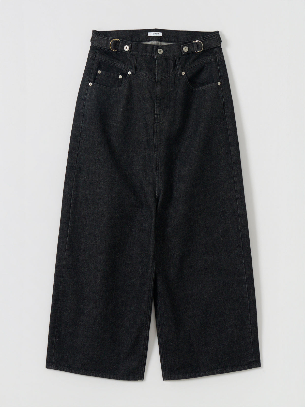 560414 wide denim pants