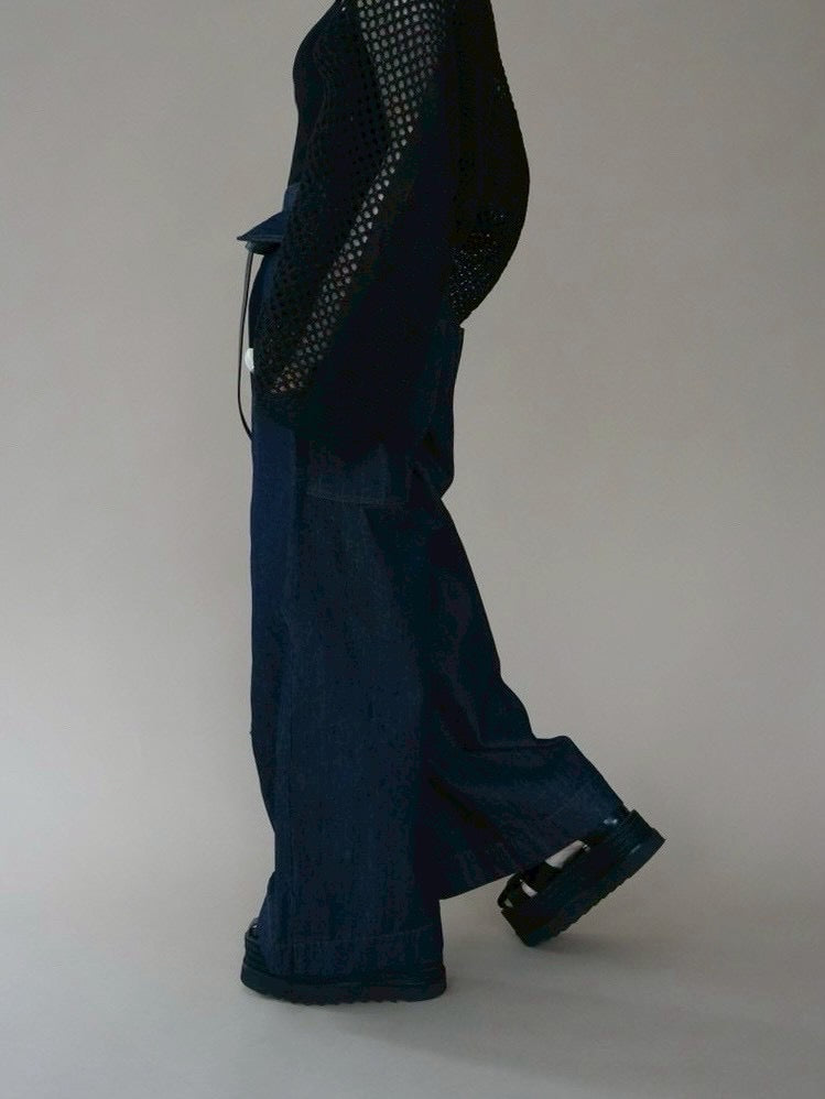 540402 Hight waist denim pants