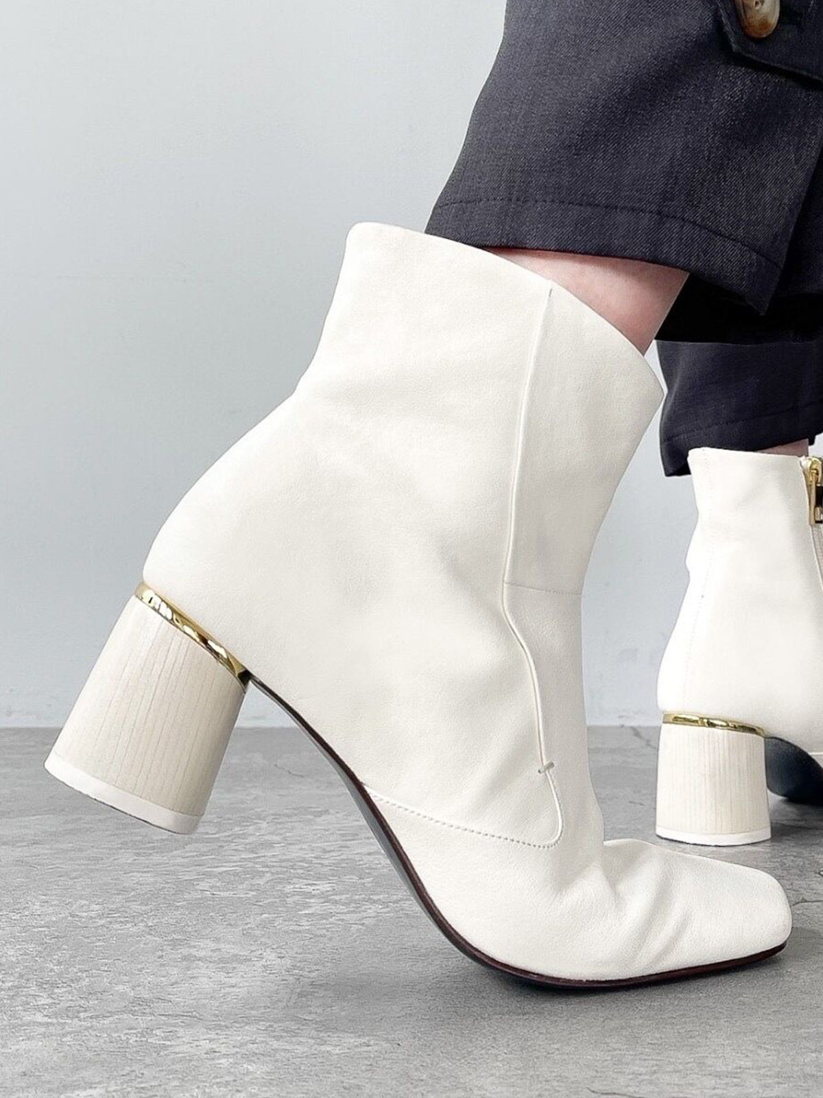 597013 スクエアフェイス・ブーツ