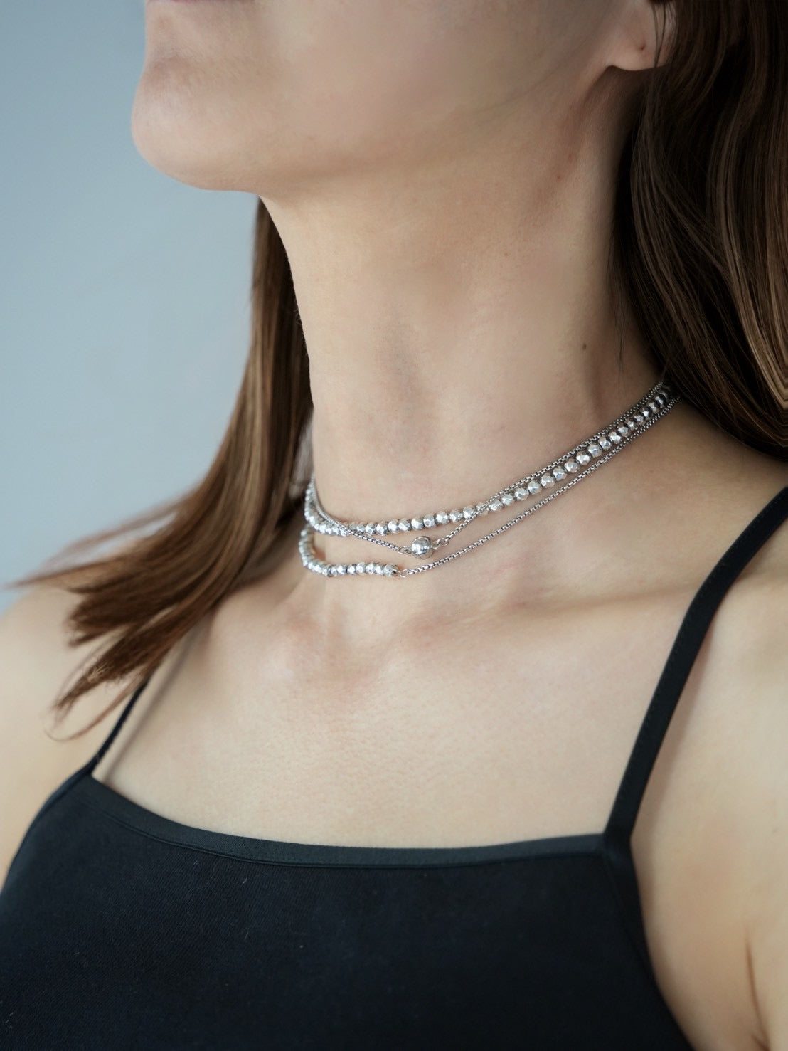 560234 grain long necklace