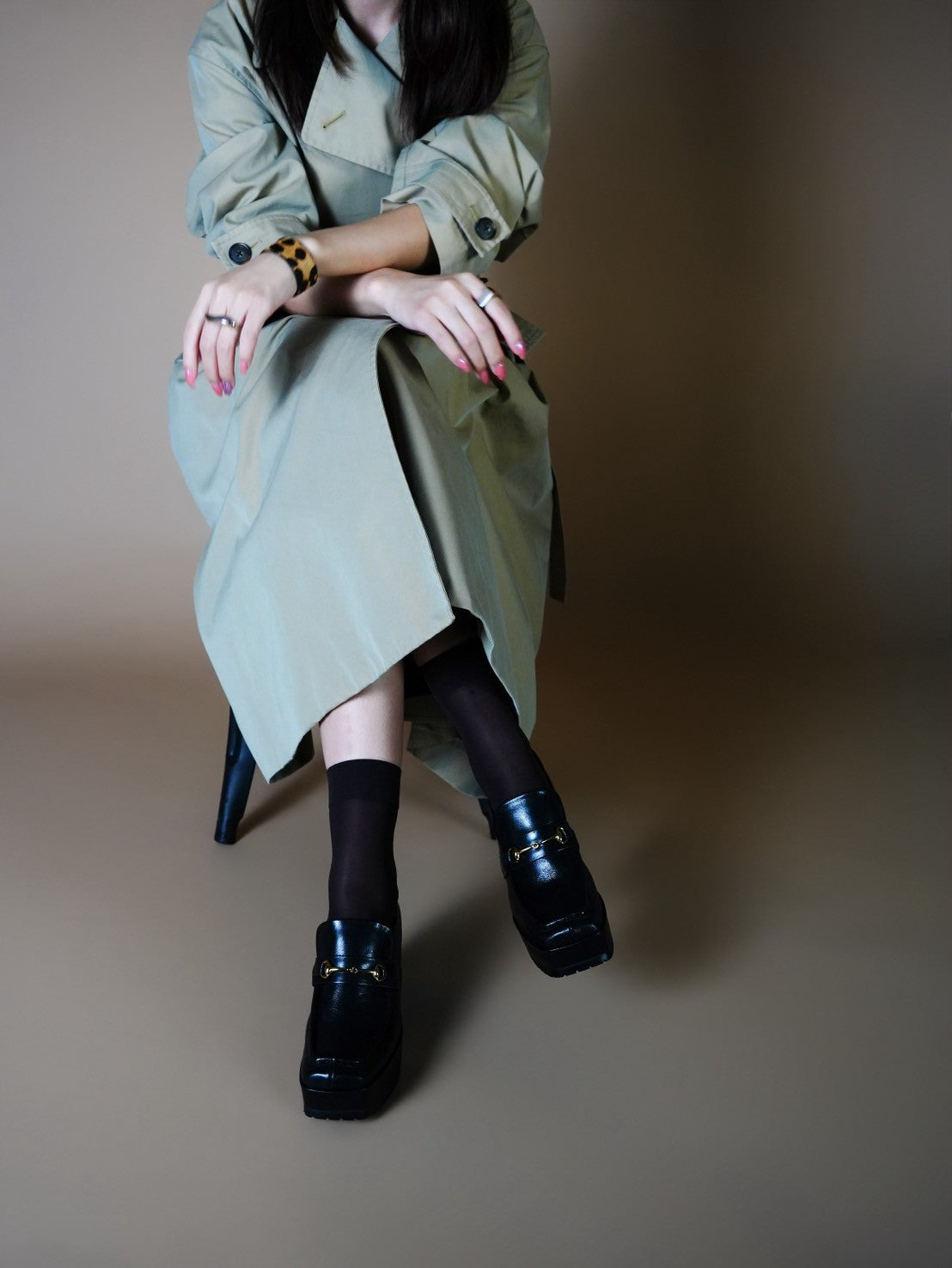 551207 ボリュームソール・ビットローファー