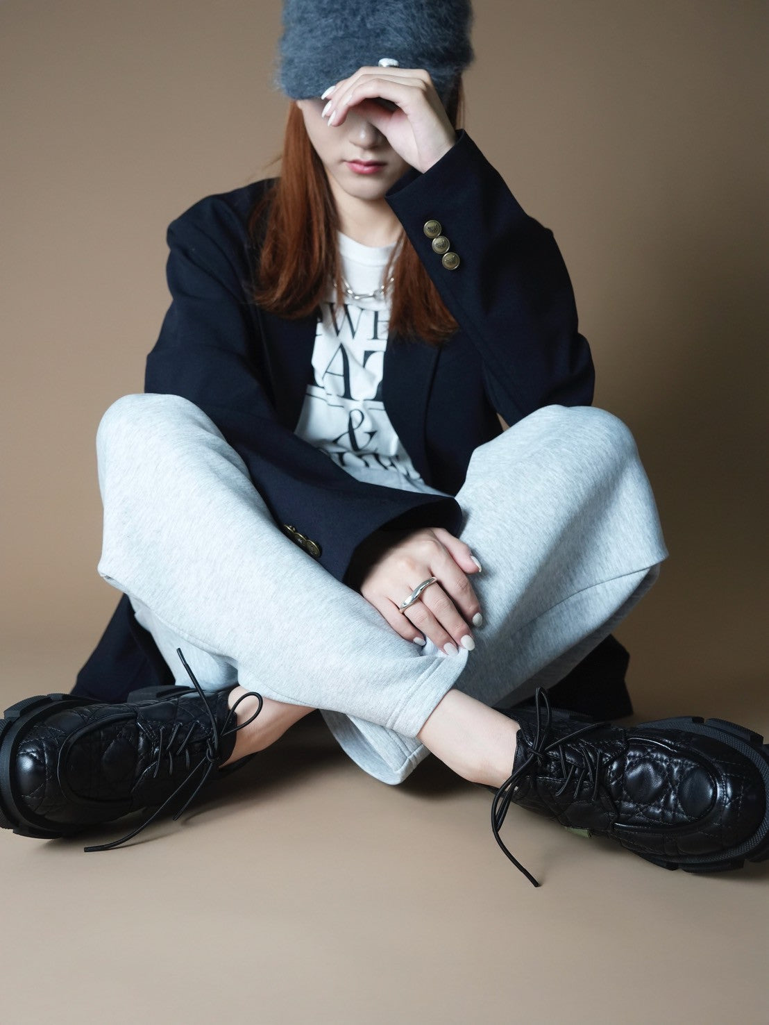 501070 Thick-soled lace-up shoes