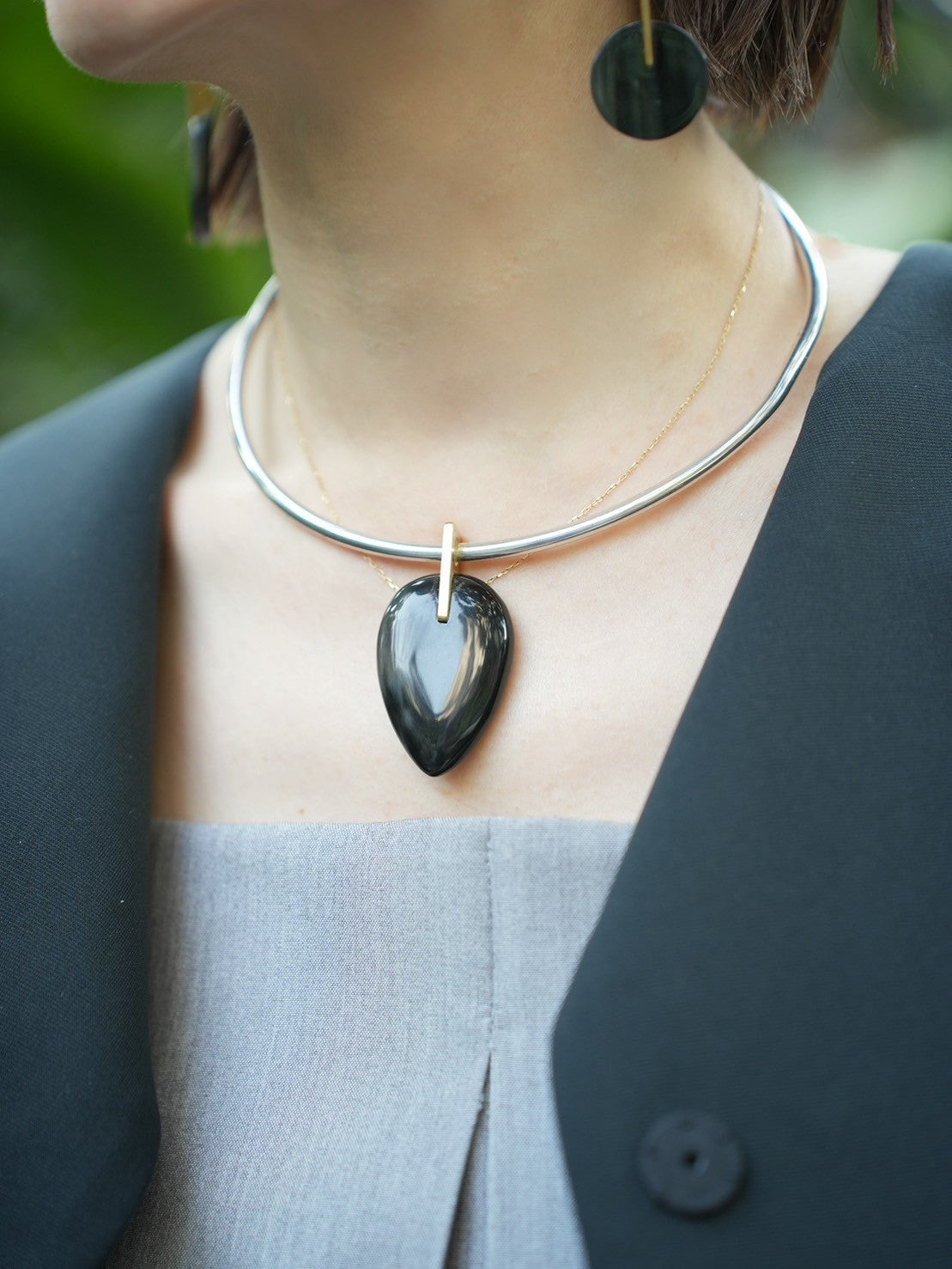 550270 buffalo horn head
