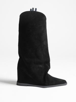 BLACK SUEDE