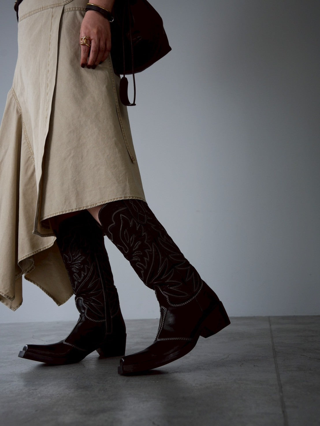 559024 Stitchwork Western Boots