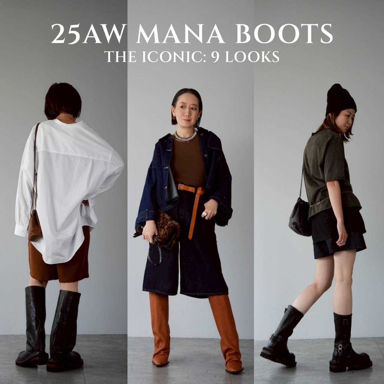 25AW MANA BOOTS