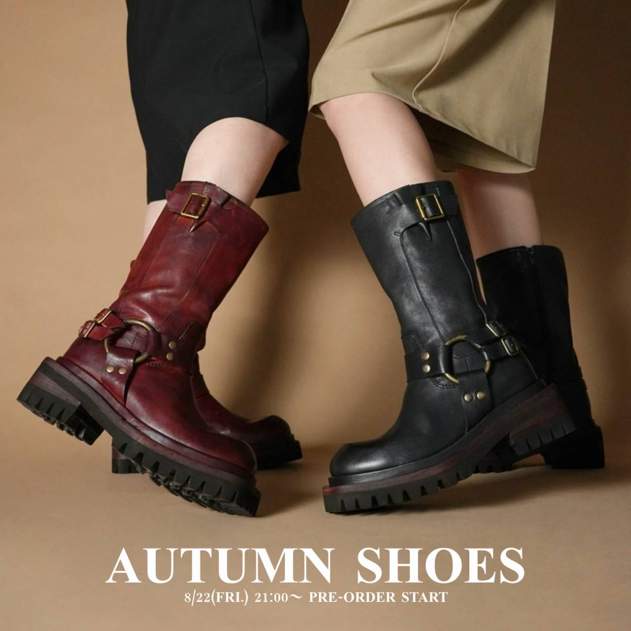 manaページ 08.22-PRE ORDER-AUTUMN SHOES