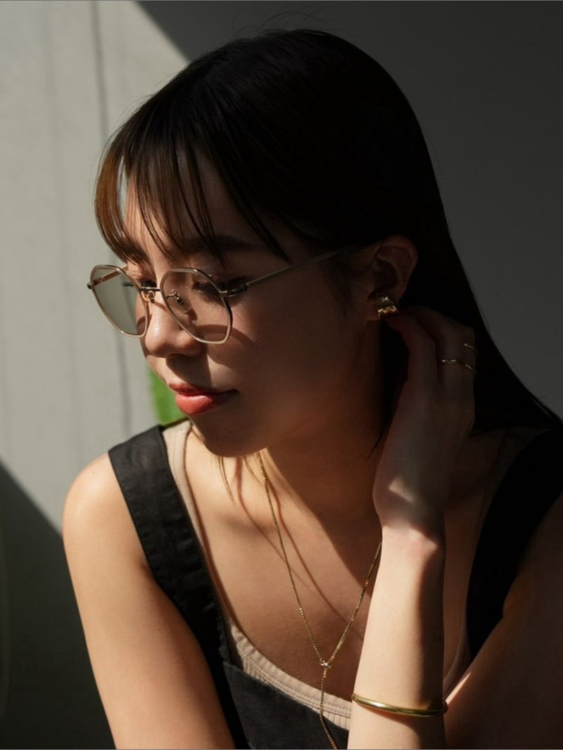 530228＆550273 hexagon sunglasses