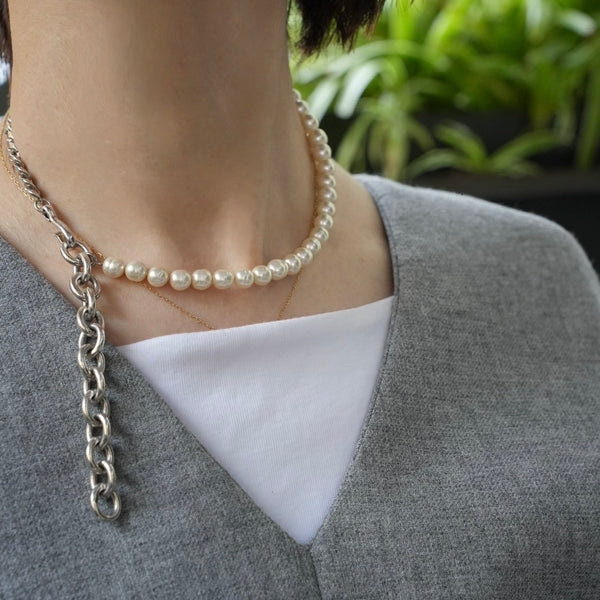 540262 Pearl chain necklace