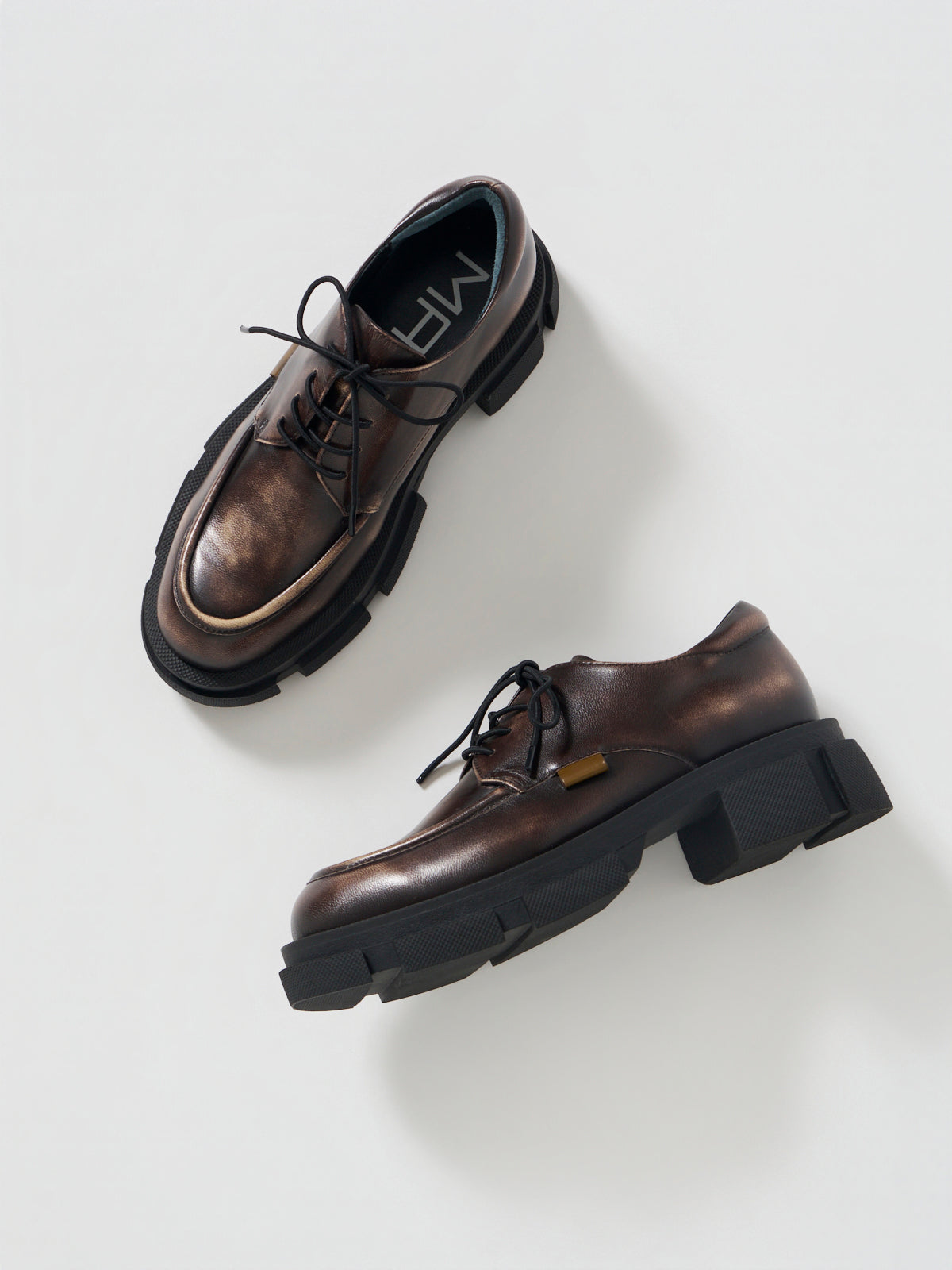 501070 VOLUME LACE UP SHOES