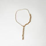 530236 pearl separate chain necklace