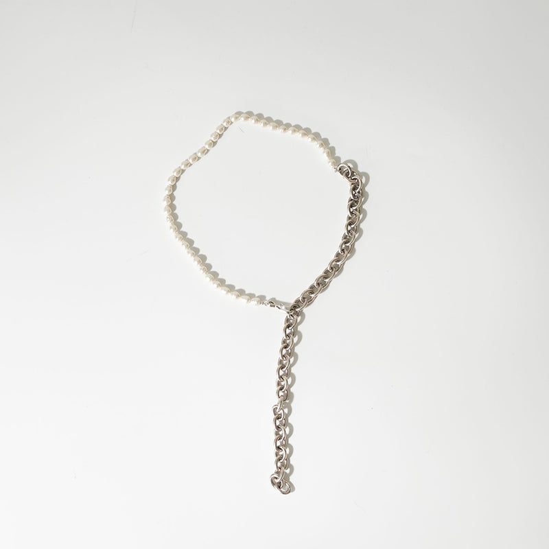 530236 pearl separate chain necklace