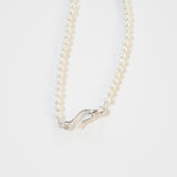 540248 pearl mix long necklace