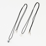 550264 Baroque code long necklace
