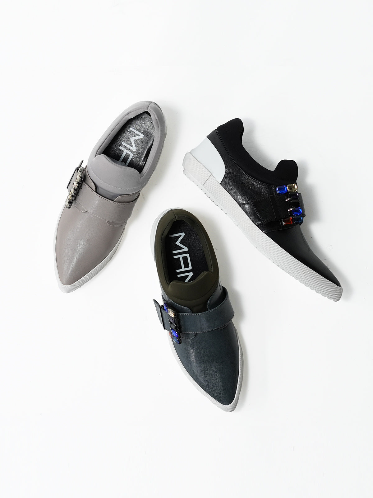 Chain Slit Airy Shoes_Original – MIKAGE SHIN
