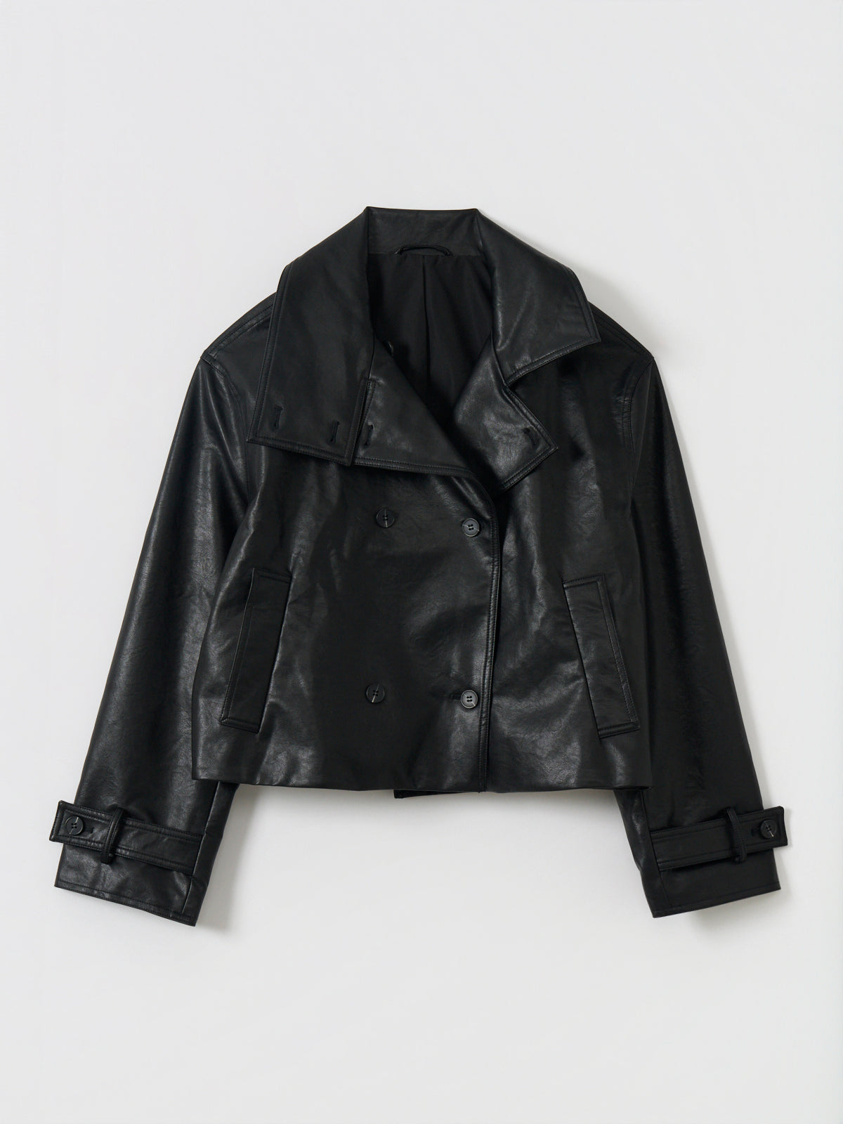 560413 faux leather jacket