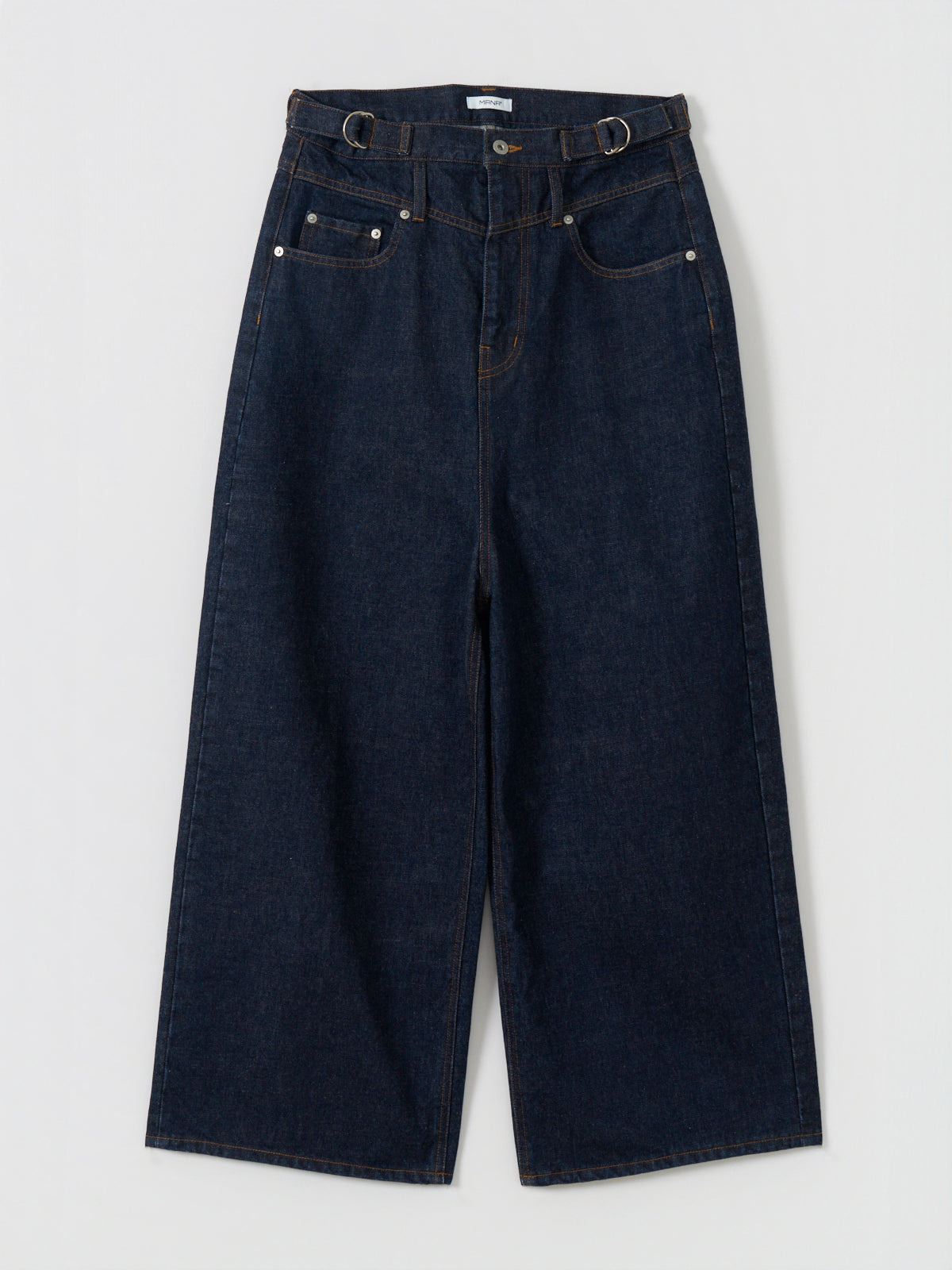 560414 wide denim pants