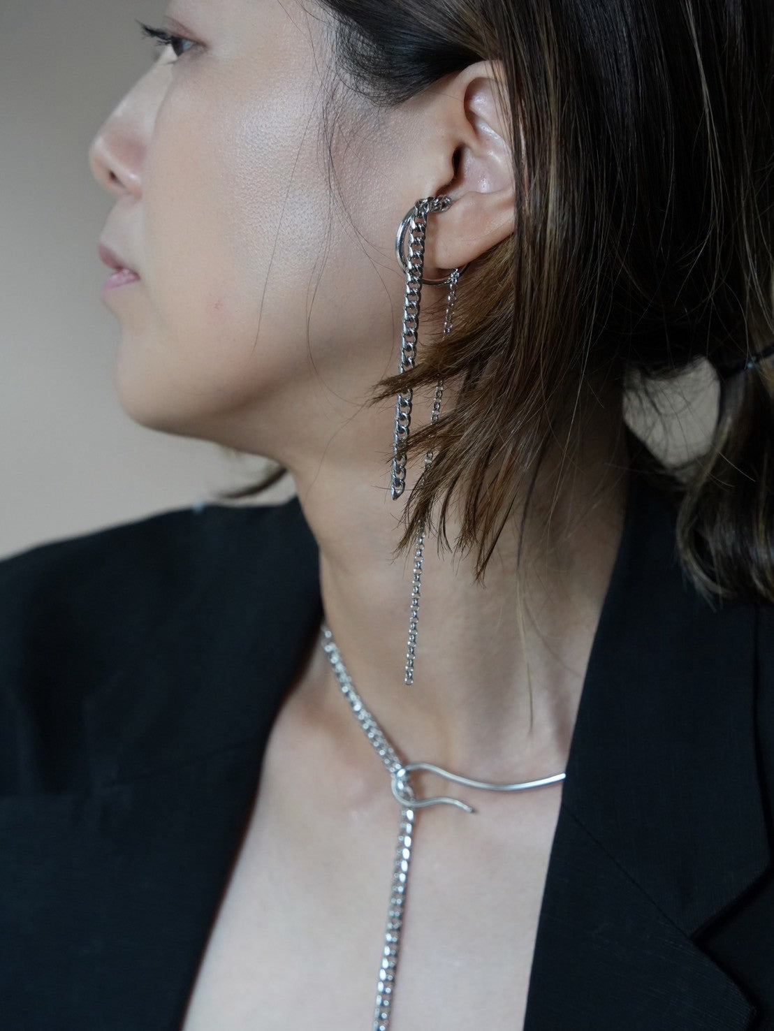 550204 droopchain earcuff