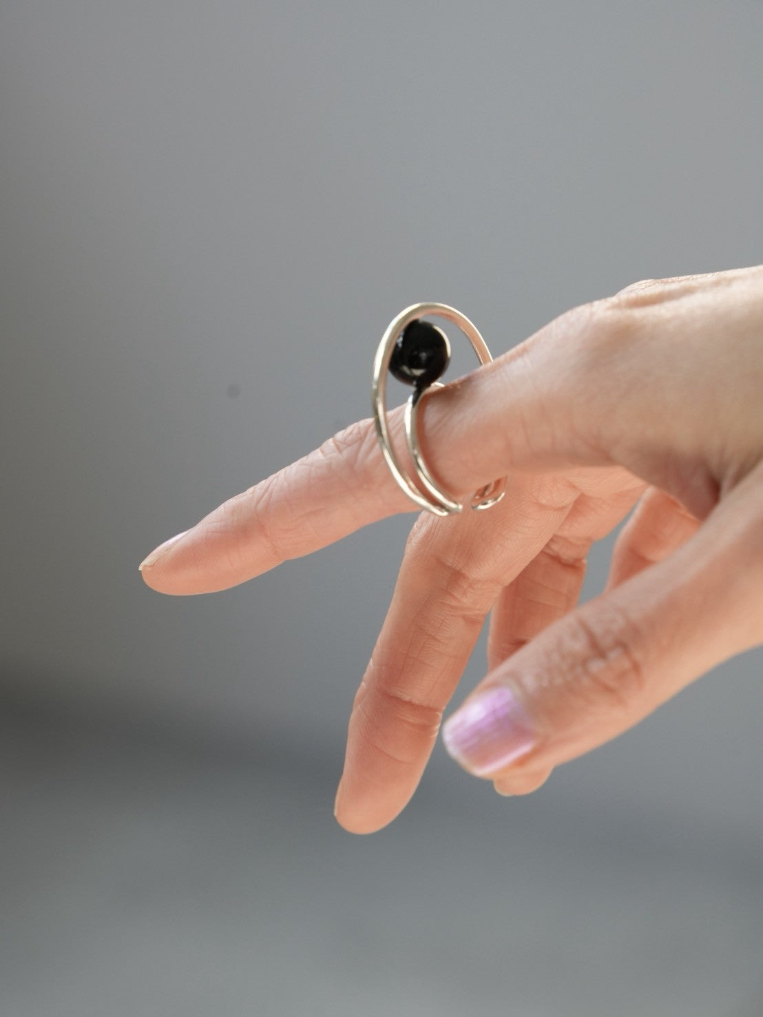 530235 pearl earcuff ring