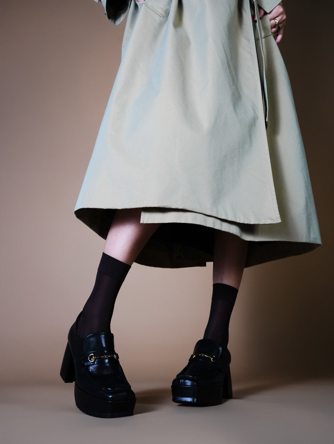 551207 ボリュームソール・ビットローファー