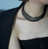 530233 Snake layer choker