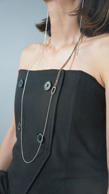 550266 Multiway chain necklace