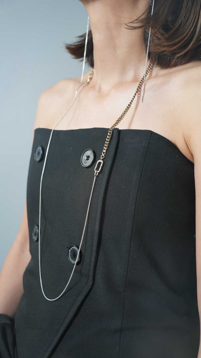 550266 Multiway chain necklace