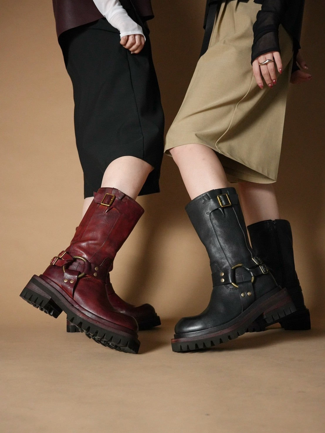 558033 Vintage engineer boots