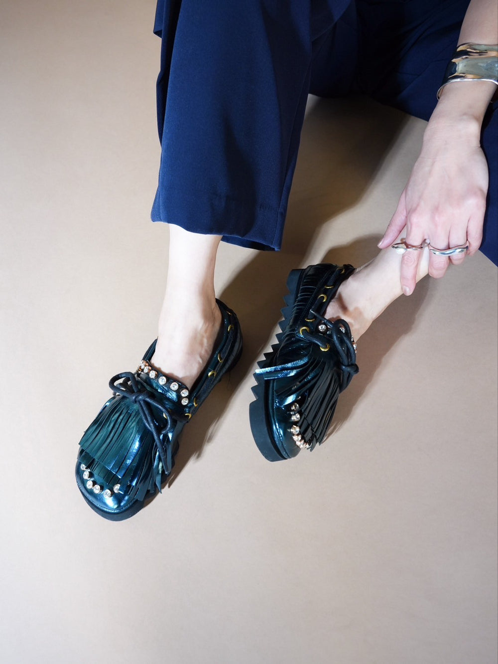マナ　mana モカシン 25SS 新作 MANA-SHOES