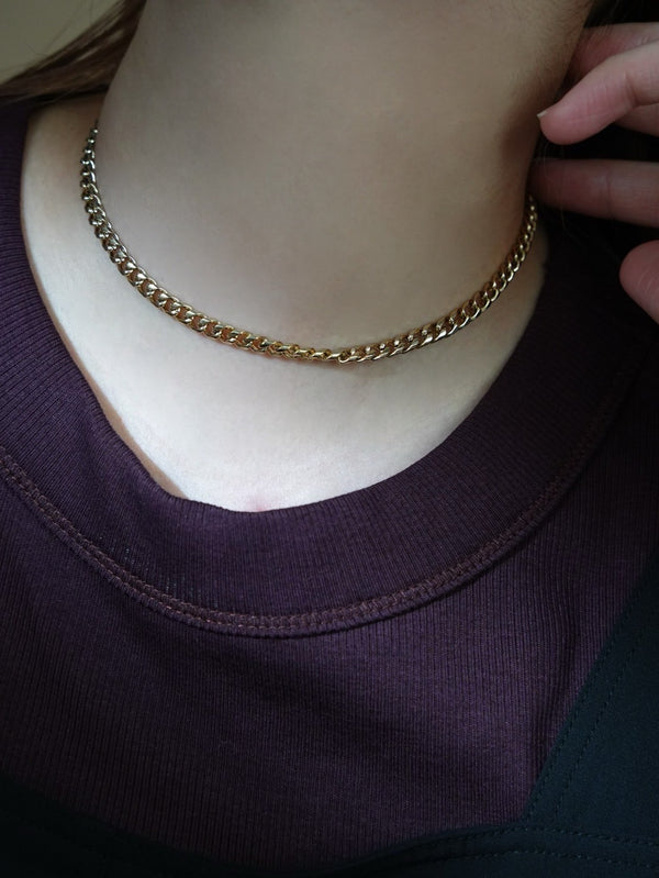 550283 Curve chain necklace