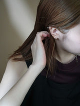 550285 Skin long earrings