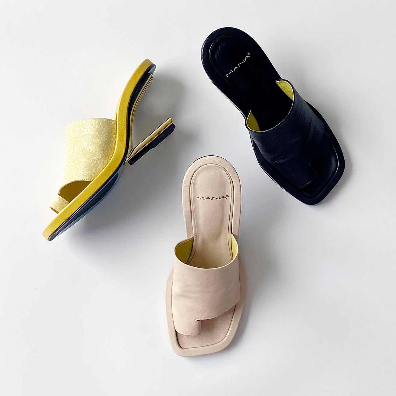 532157 Square Tongue Mules