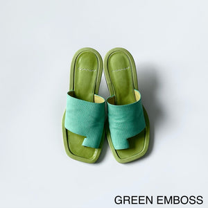 GREEN EMBOSS
