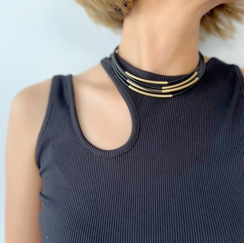 520215 Five layer Choker